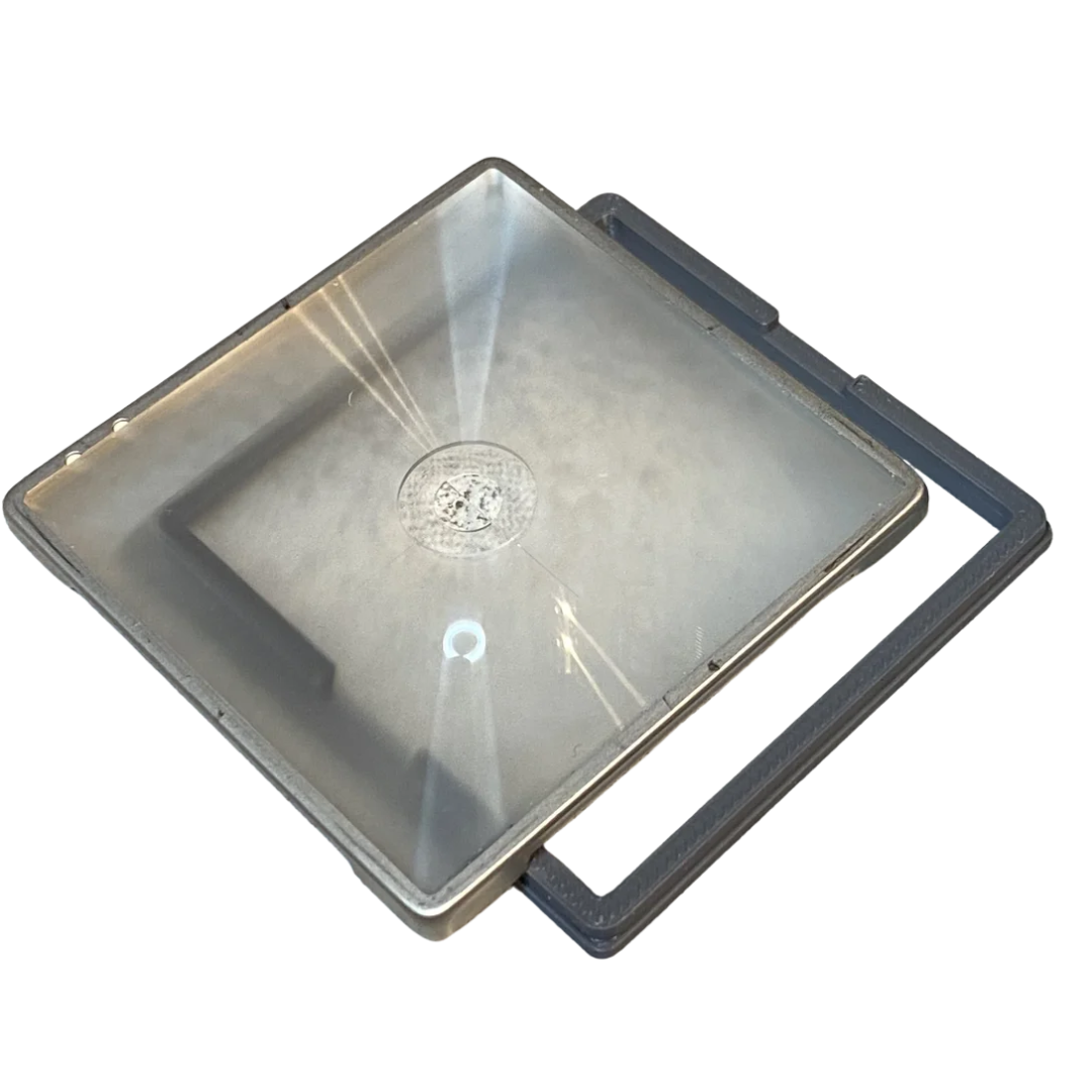 Focus adapter set for Escura Hasselback on Hasselblad 500