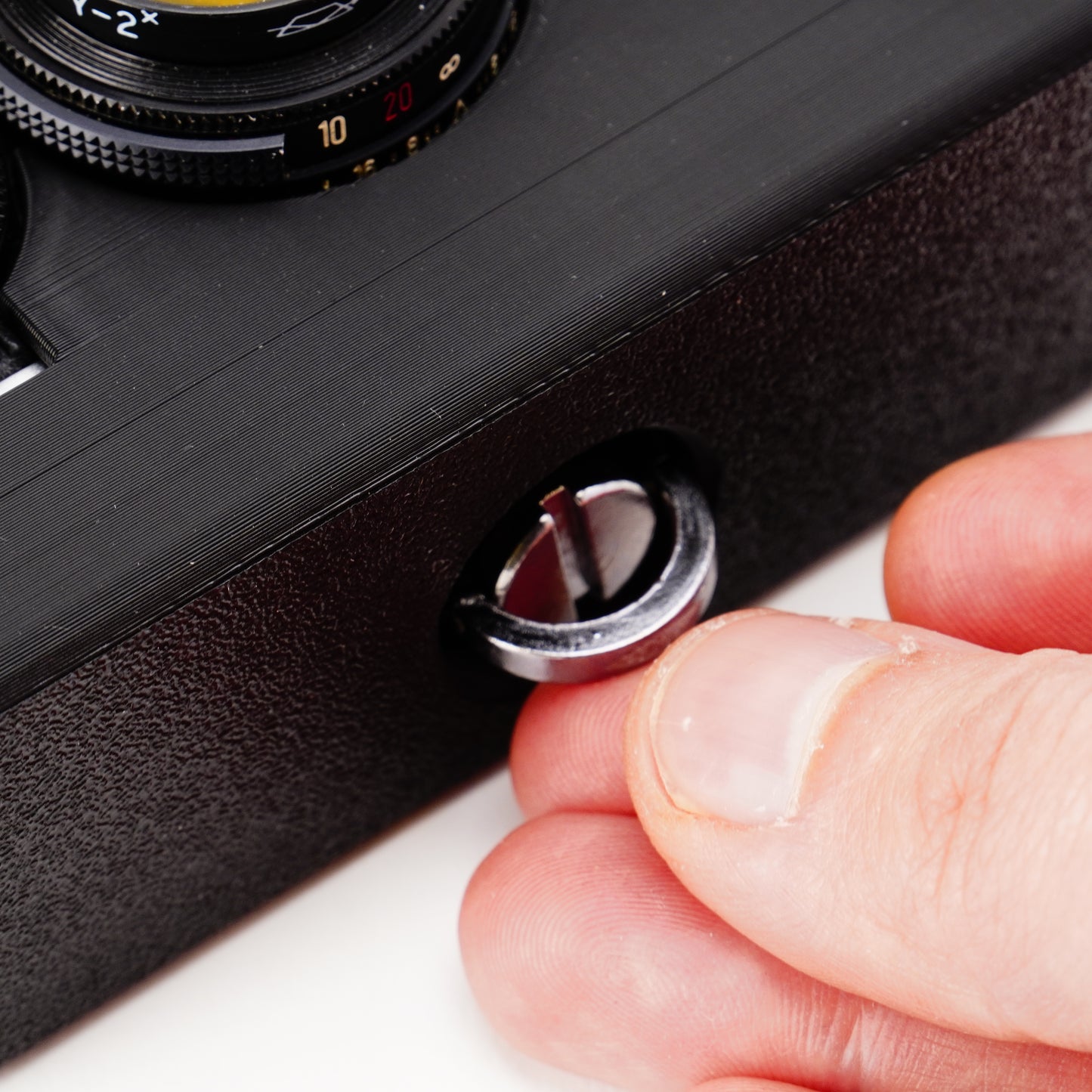 Custodia rigida in due parti per Rollei 35 S, SE, T, TE