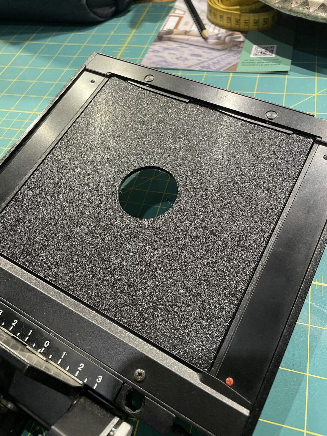 Übersicht aller Lochdurchmesser für Großformat Objektivplatinen (Compur, Copal & Compound)