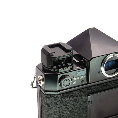 Cold shoe adapter for Canon F-1 & Nikon F3