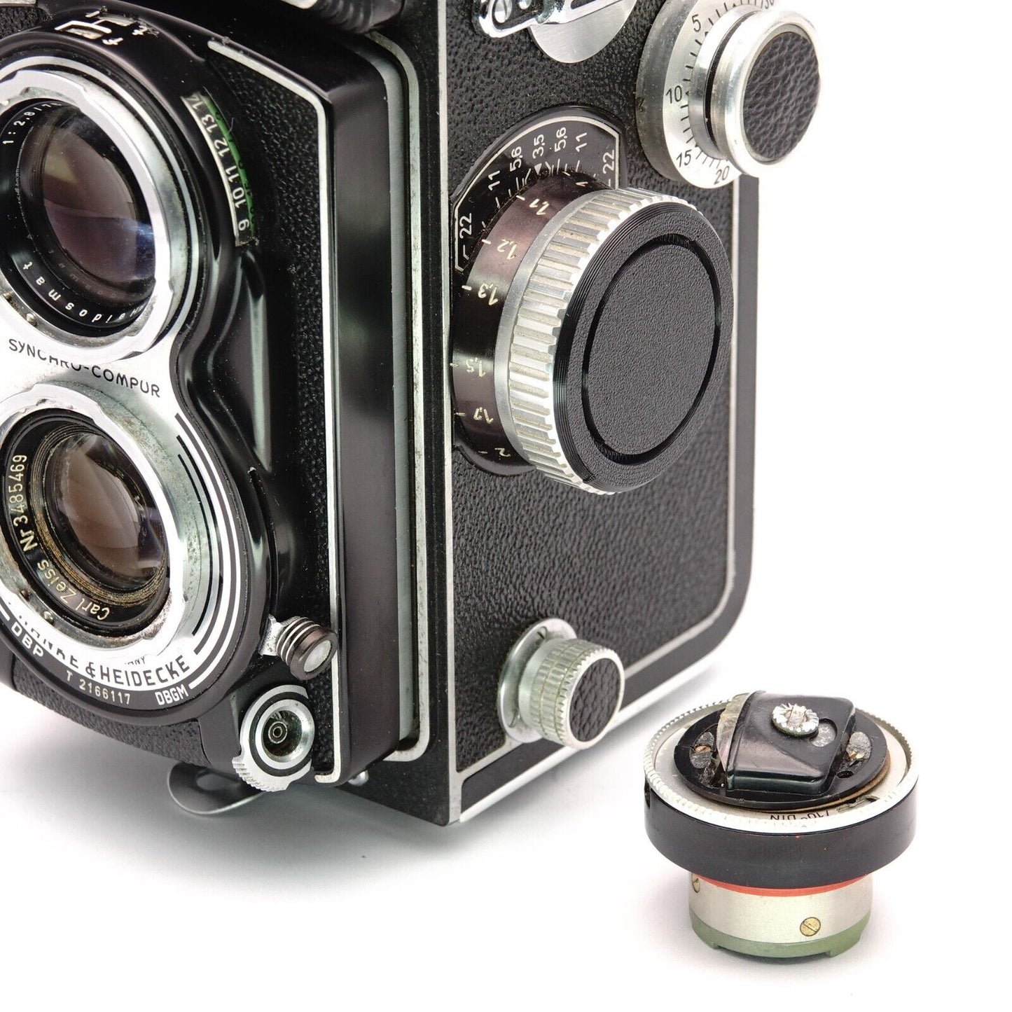 Copertura per esposimetro per Rolleiflex 2.8E, 3.5F, Tele e Wide