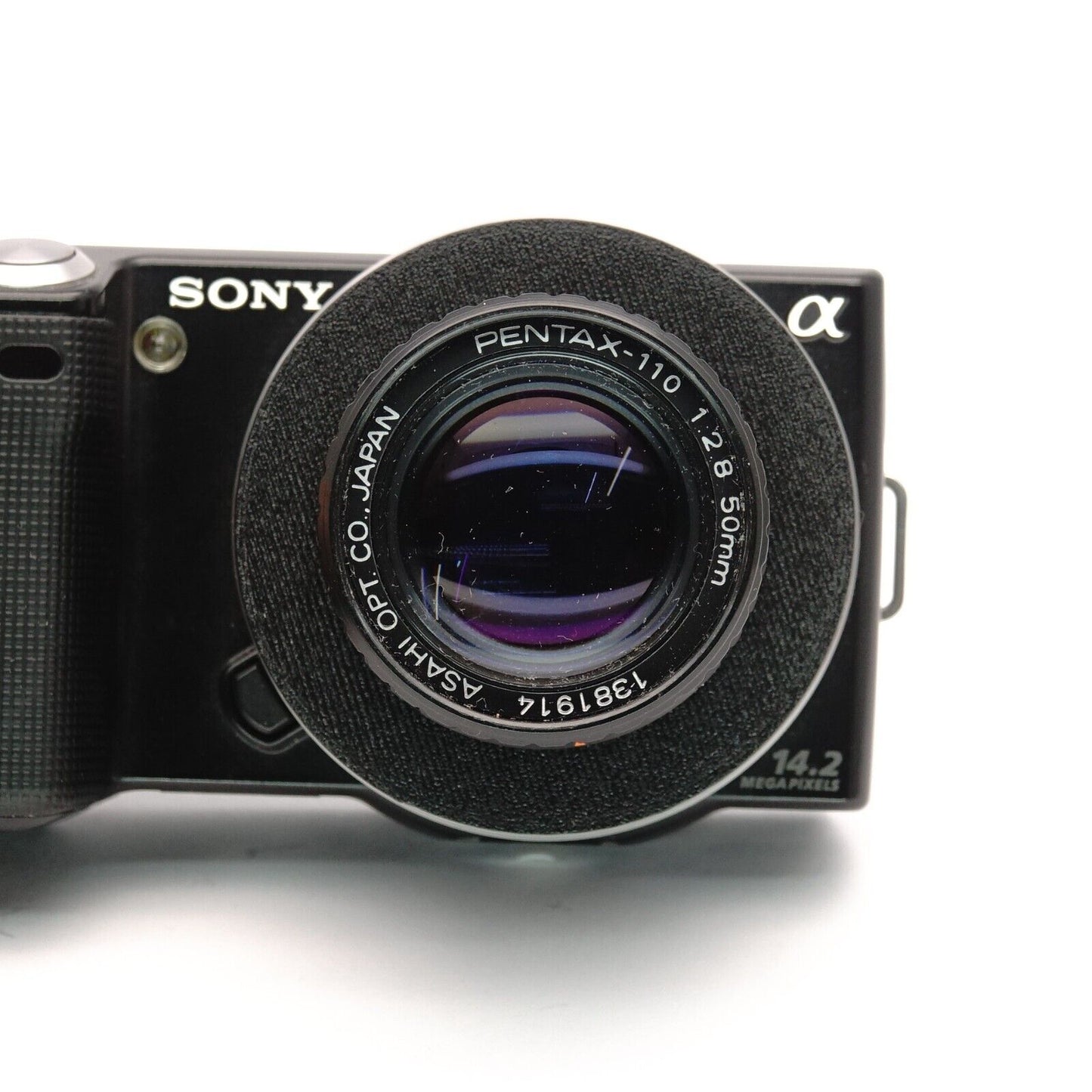 Objektivadapter Pentax 110 auf Sony E-Mount für Alpha & NEX