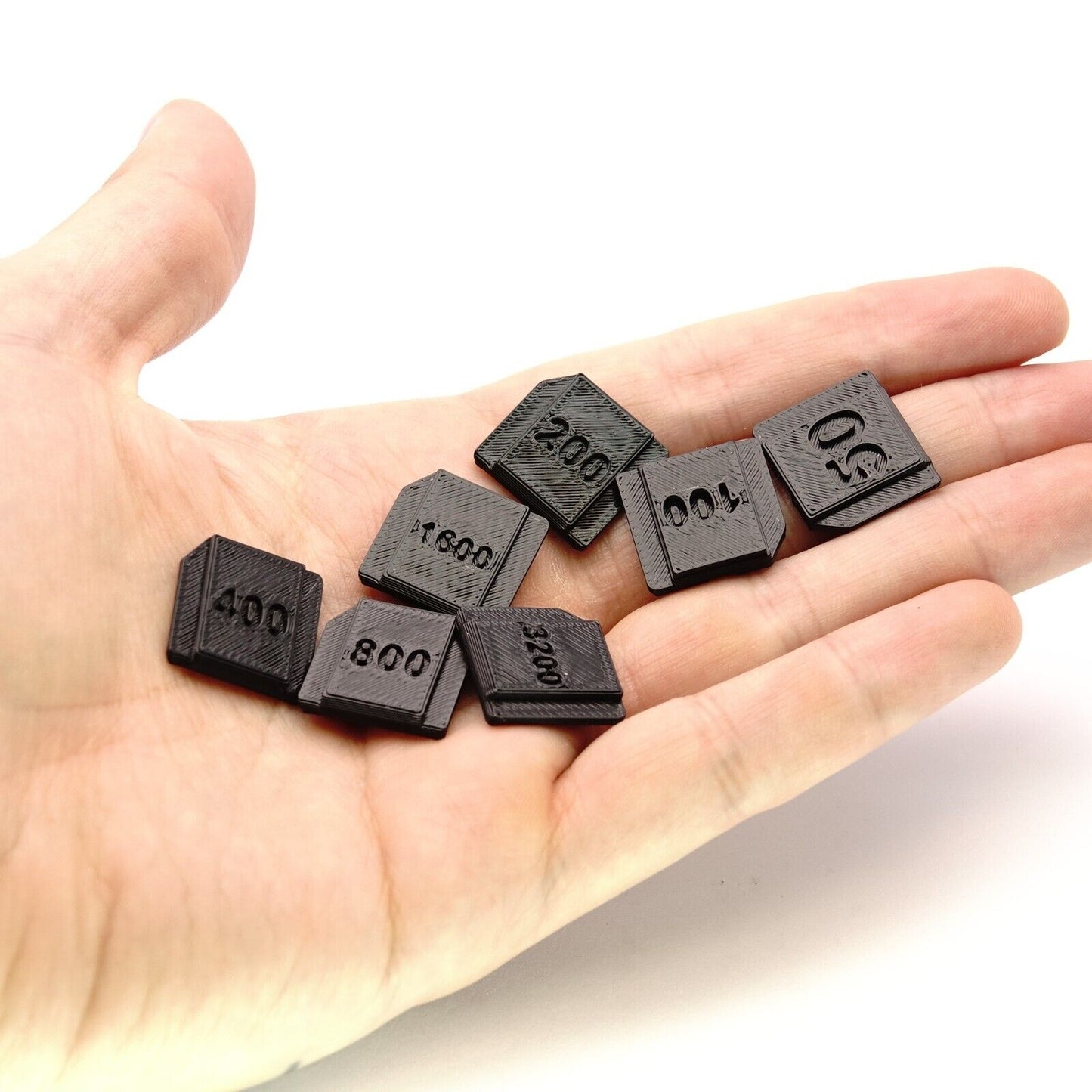 Ensemble d'aide-mémoire ISO pour sabot de flash Leica M, Nikon F, Canon F-1 et plus