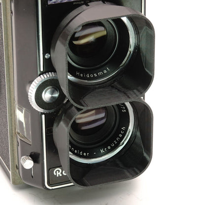 Pare-soleil double Bay II pour Rolleiflex 3.5F, 2.8A et Magic