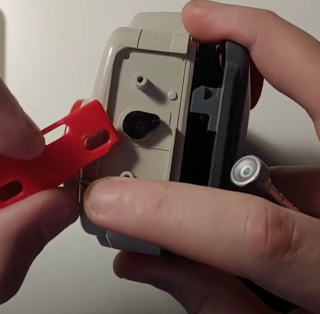 2x Gancho para cierre de puerta para Canon Sure Shot WP-1 / A-1 / Autoboy D5