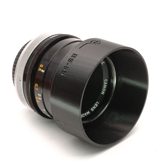 Paraluce BS-55 per Canon FD 50mm (Anello argento)