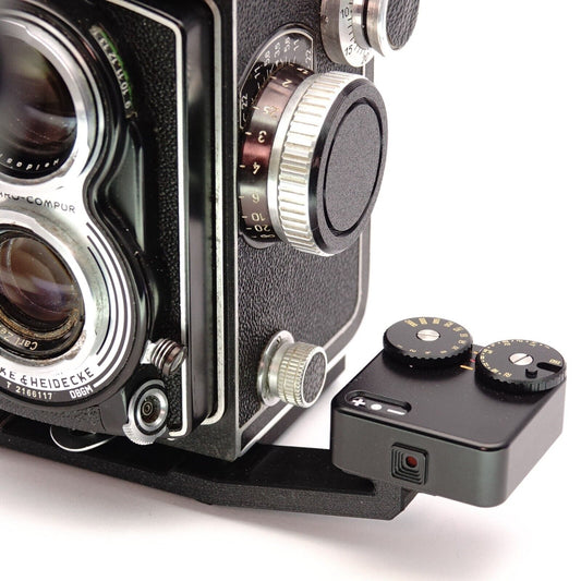 Adattatore slitta fredda per Rolleiflex 2.8F, 3.5F, Tele e Wide