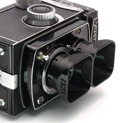 Double lens hood for Yashica-A
