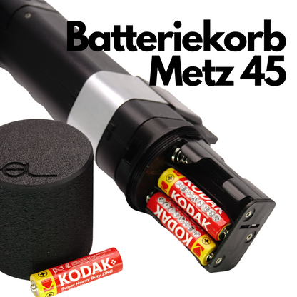 Metz 45-39 Batteriekorb (6x AA) für Metz 45 CT-1 / CT-4 / CL-4