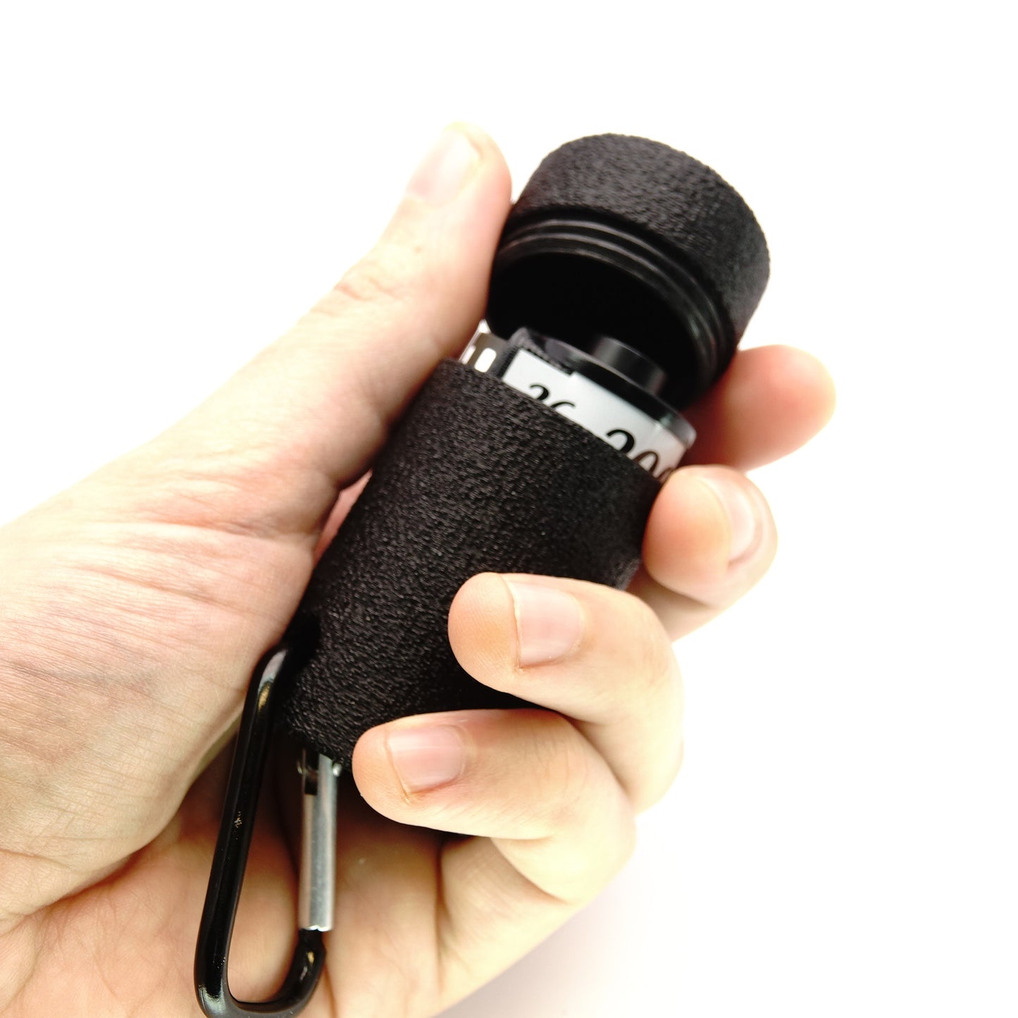 Llavero de bote de película de 35 mm con mosquetón para Kodak, Fuji, Ilford y más
