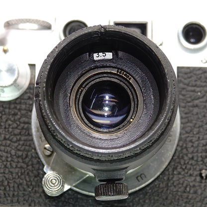 VALOO paraluce con controllo del diaframma per Leica Elmar 5cm f/3.5