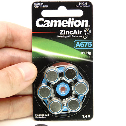 PX14 Battery Adapter (2x 675 Zinc-Air) for Nikon Zoom 8, Fujica P2 & Konica S