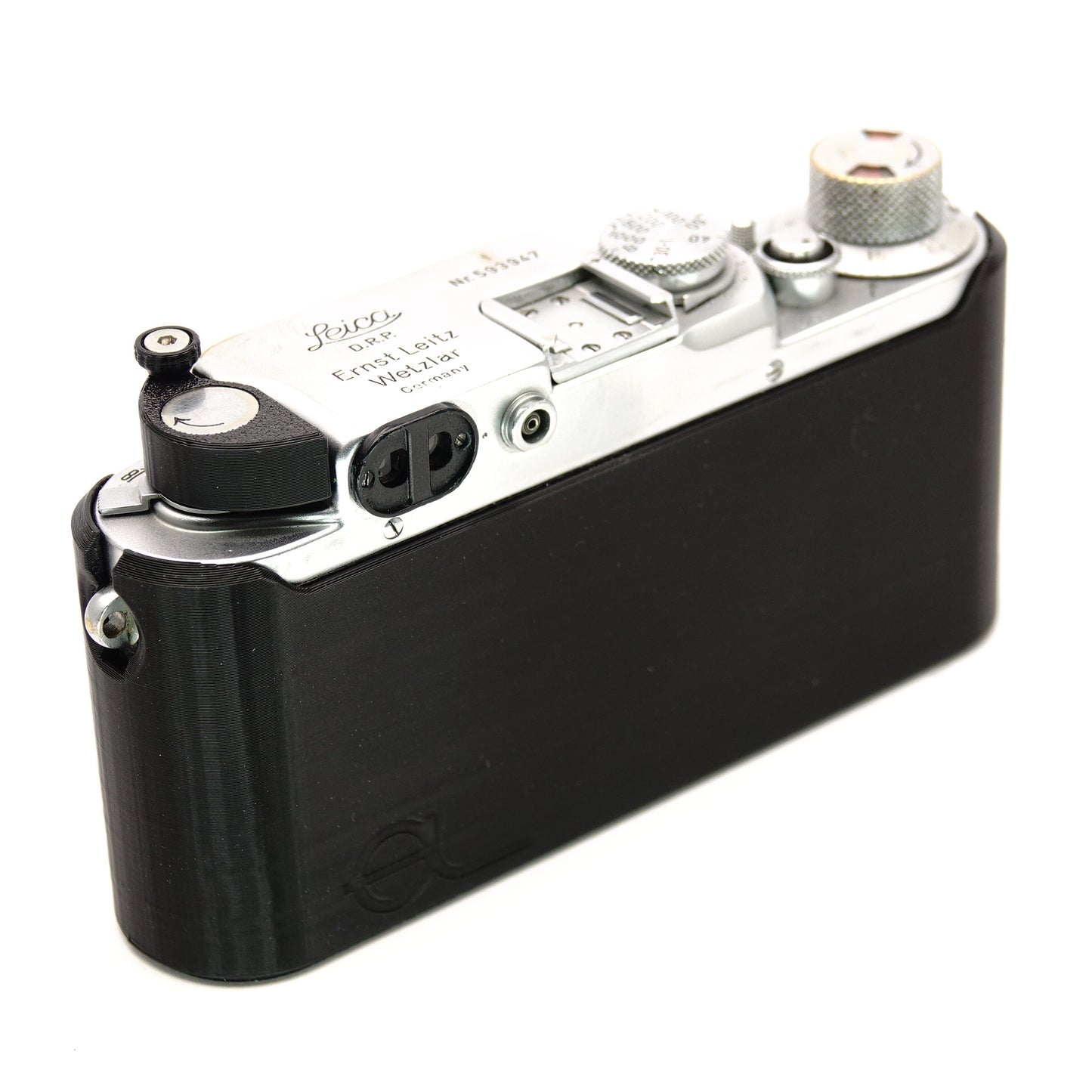 Custodia a mezza copertura per modelli Leica I, II, III e LTM