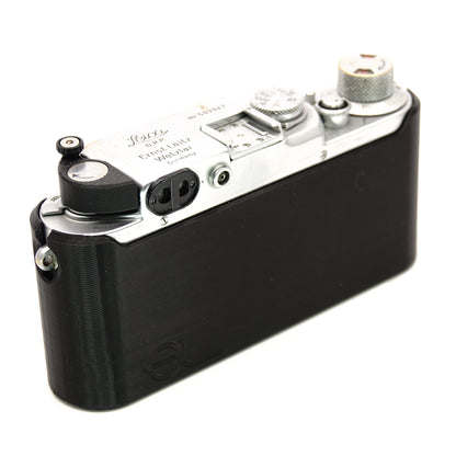 Custodia a mezza copertura per modelli Leica I, II, III e LTM