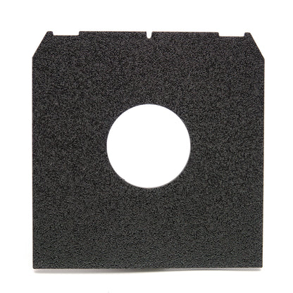 Plaque d'objectif (style Linhof) pour Chamonix, Wista et Intrepid 4x5