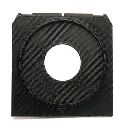 Plaque d'objectif (style Linhof) pour Chamonix, Wista et Intrepid 4x5