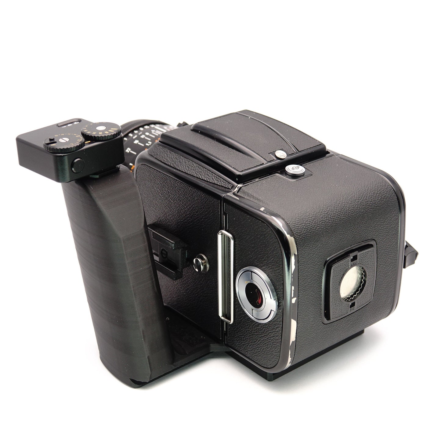 Poignée en L avec compartiment Arca Swiss et Darkslide pour Hasselblad 500C/M, 503CW