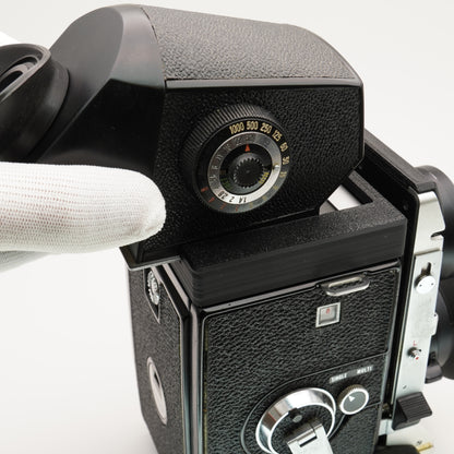 Adapter für Kiev 88 / Hasselblad Sucher an Mamiya C330, C33, C2, C3, C22, C220