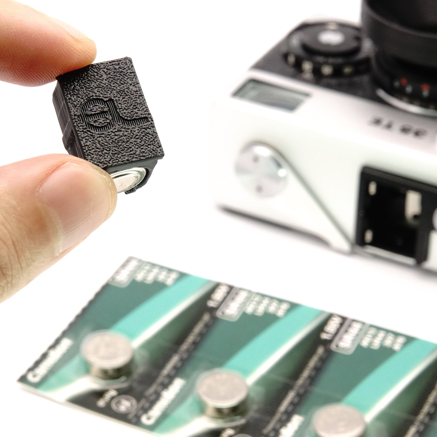 Adattatore per batterie PX27 per Rollei 35 SE, 35 TE e A110