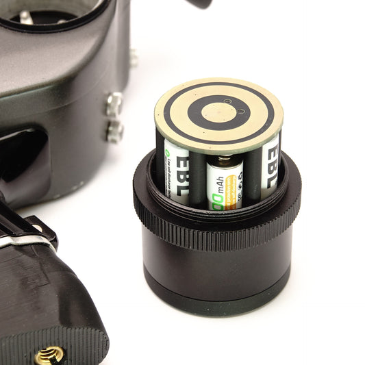 Adattatore per batterie V2 per Beaulieu 4008 S, ZM, ZMII, ZM4 e M3