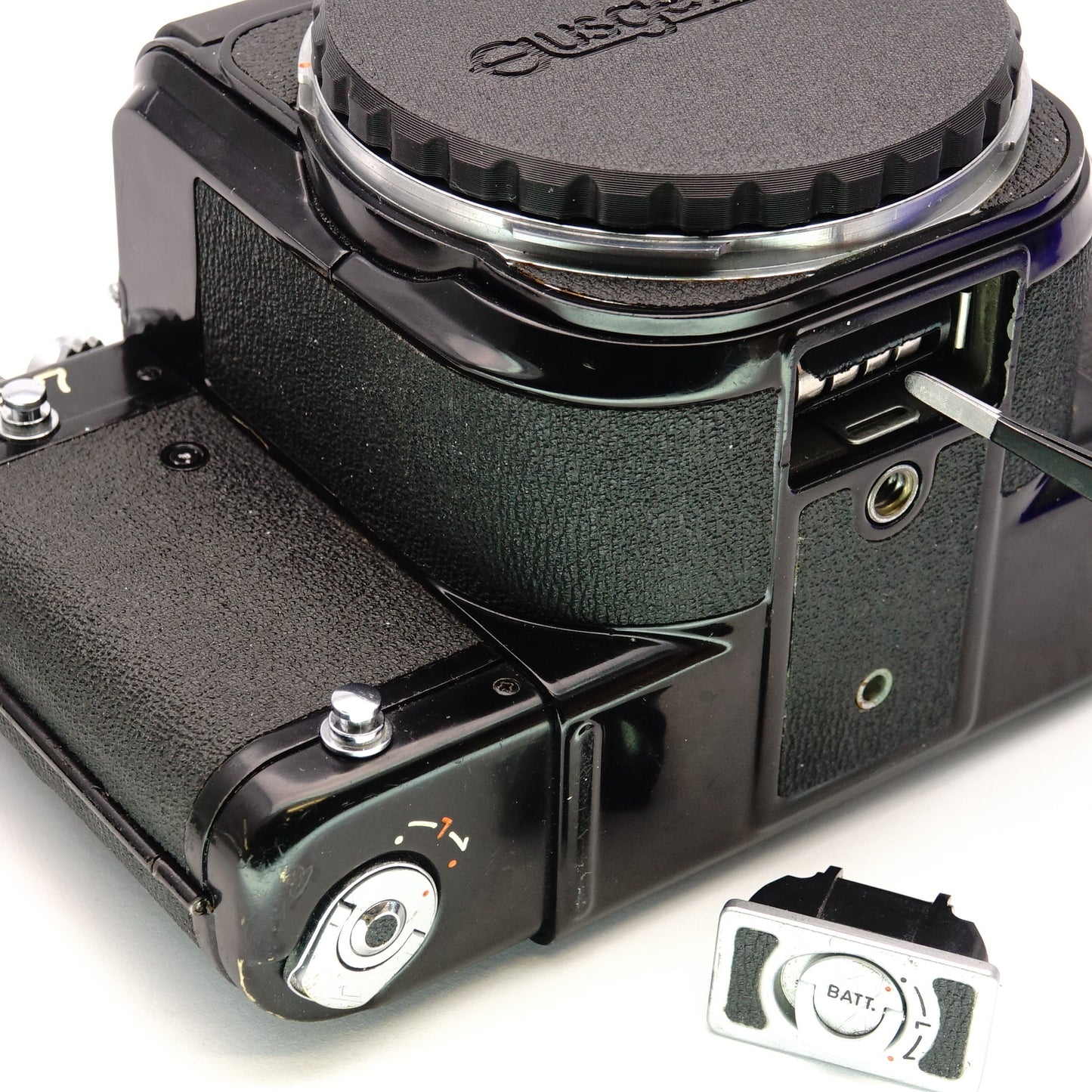 Adattatore per batterie 4x SR44 a V28PX (6V) per Pentax 67, Mamiya RZ67 e Canon AE-1