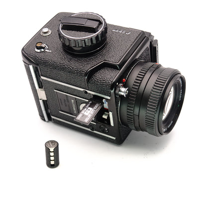 Adattatore per batterie 4x SR44 a V28PX (6V) per Pentax 67, Mamiya RZ67 e Canon AE-1