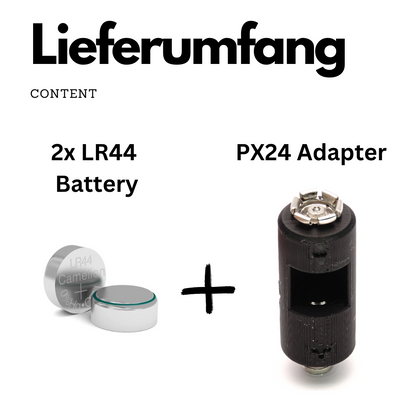 Adaptador de batería PX24 3V para Polaroid Automatic 103, 104, 210, 320