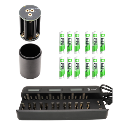 Battery adapter 6x AAA for Beaulieu 3008 S, 5008 S