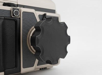 Botón de avance para Bronica ETR, ETRS y ETRSi