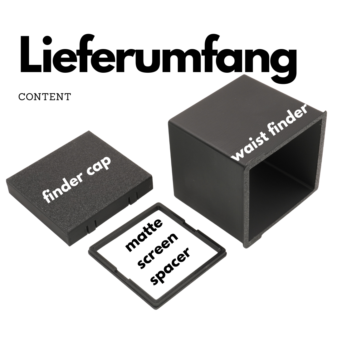 Focus adapter set for Escura Hasselback on Hasselblad 500