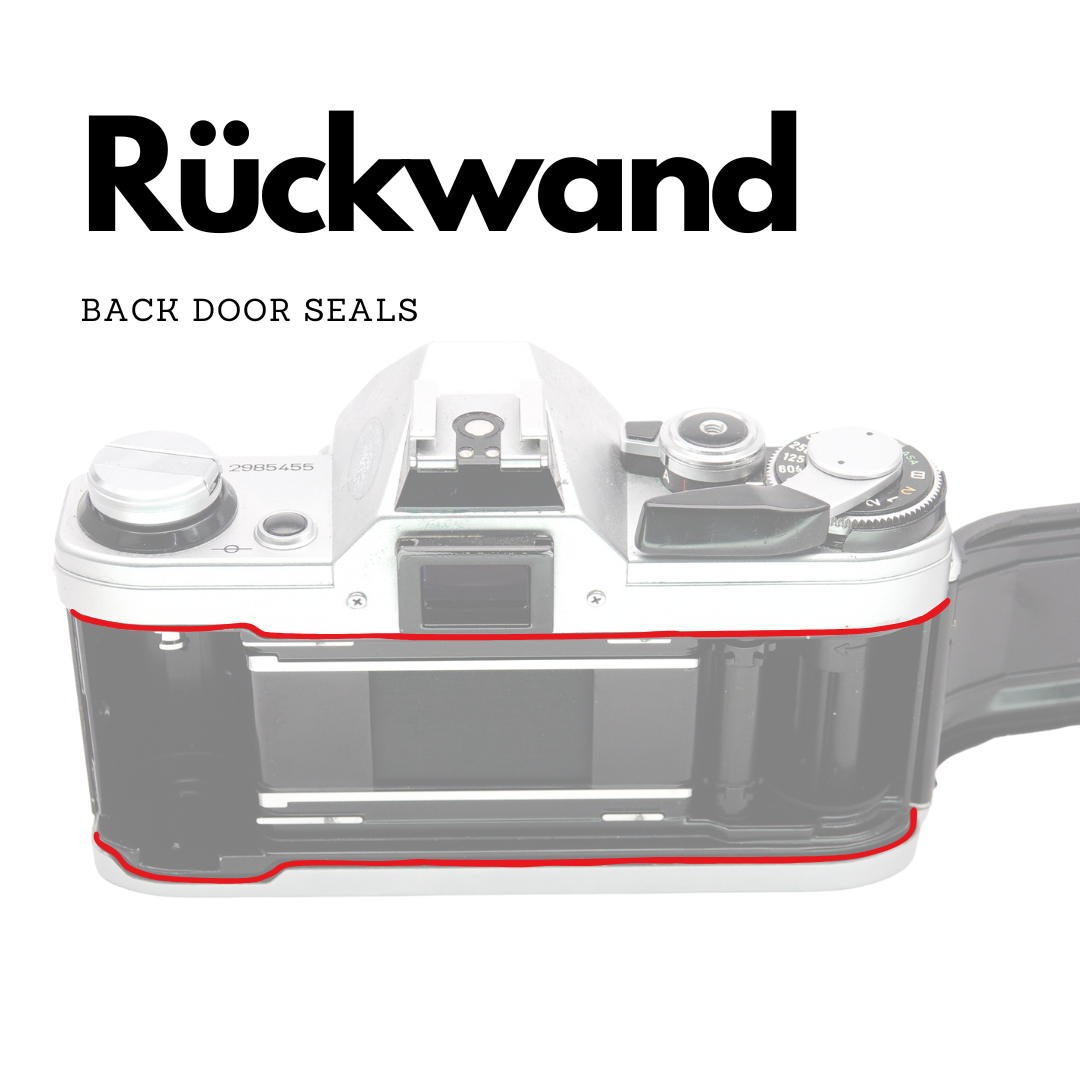 Universal Lichtdichtung Set mit Spiegeldämpfer für Canon, Nikon, Minolta & Olympus