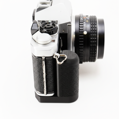 handgriff mit arca swiss platte fuer pentax me super