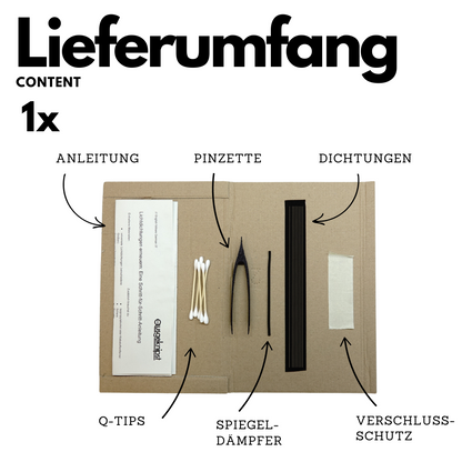Universal Lichtdichtung Set mit Spiegeldämpfer für Canon, Nikon, Minolta & Olympus