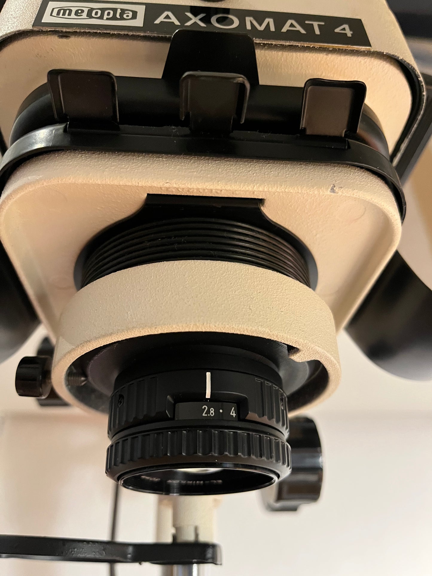 Piastra obiettivo M39 (Ø 69mm) per Meopta Axomat 4 e Opemus 3