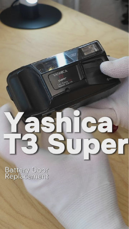 Couvercle du compartiment à piles pour Yashica T3, T3 Super, Kyocera T Scope