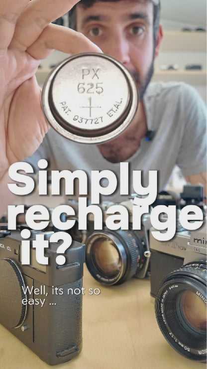 Adaptador universal de batería PX625 MR9 de repuesto – Compatible con Canonet, Nikon F, Yashica Mat y Praktica