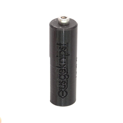 Adattatore per batterie 2R10 (CR123A) per segnalatore luminoso, VEB Zeitz, apparecchi DDR