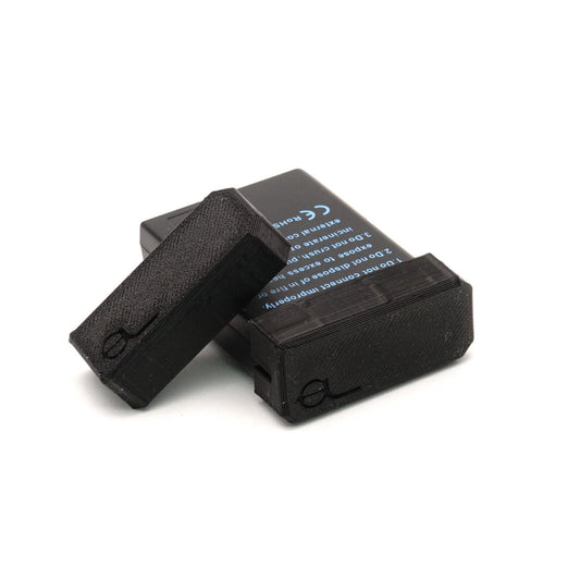 2x copertura protettiva per contatti per Nikon EN-EL14 EN-EL14a D3100 D3200 D5100 D5300 D5600