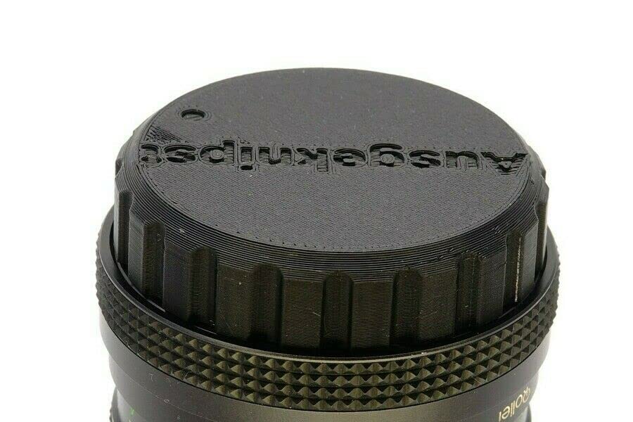 Bouchon d'objectif pour objectifs Rollei QBM (Rolleiflex SL35, SL2000)