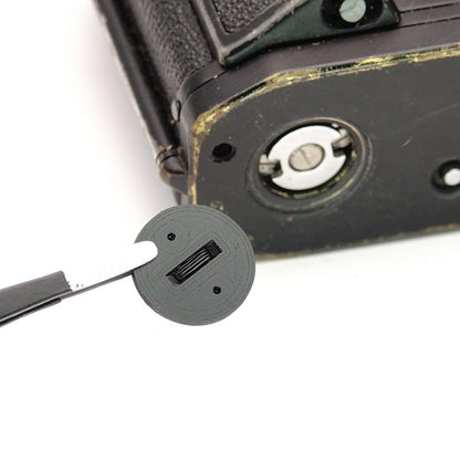 Winder cover cap for Canon New F-1