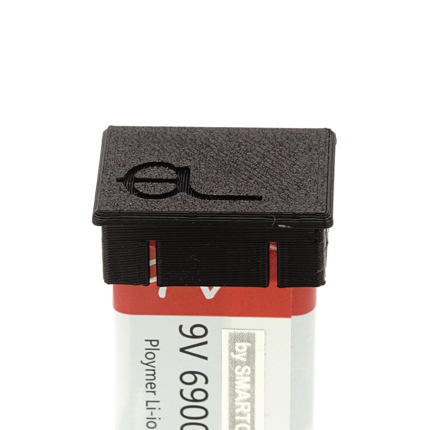 2x cubierta protectora para pilas de bloque de 9V