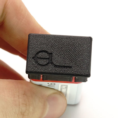 2x cubierta protectora para pilas de bloque de 9V