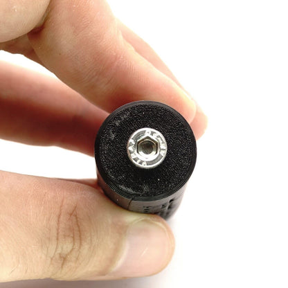 Adattatore per batterie 2R10 (CR123A) per segnalatore luminoso, VEB Zeitz, apparecchi DDR