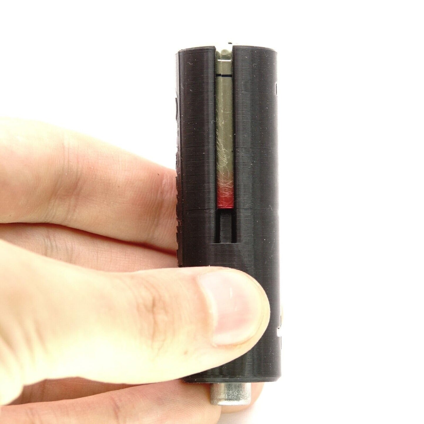 Adattatore per batterie 2R10 (CR123A) per segnalatore luminoso, VEB Zeitz, apparecchi DDR