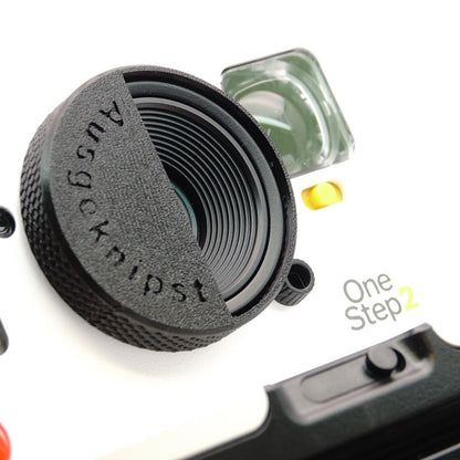 Splitter & lens cap for Polaroid OneStep 2 & OneStep+