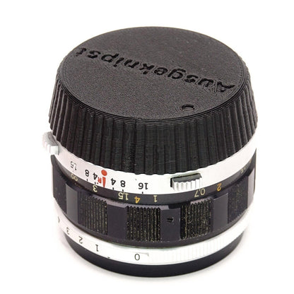 Bouchon d'objectif pour objectifs Olympus Pen F & Pen FT