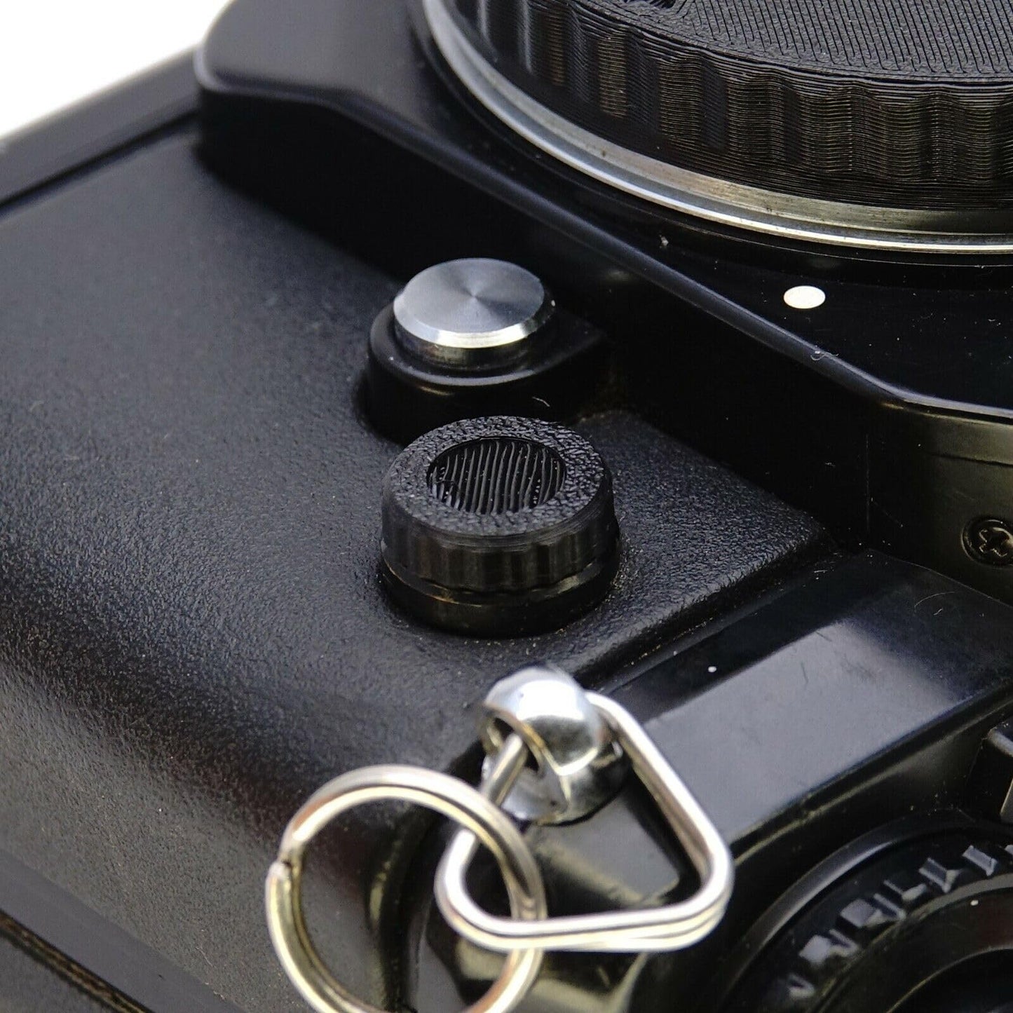 Ensemble de caches classiques Nikon : télécommande à 2 broches et caches de synchronisation PC (F4, F3, MD-4, F801)