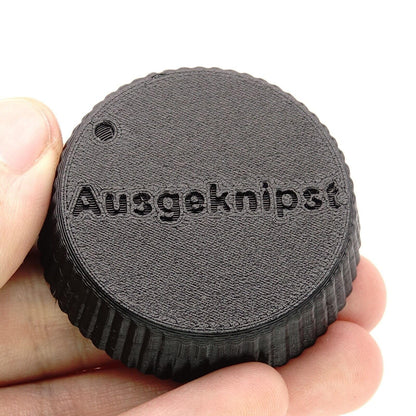 Bouchon d'objectif pour objectifs Olympus Pen F & Pen FT