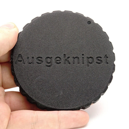 Copriobiettivo posteriore per obiettivi Contax 645 Zeiss