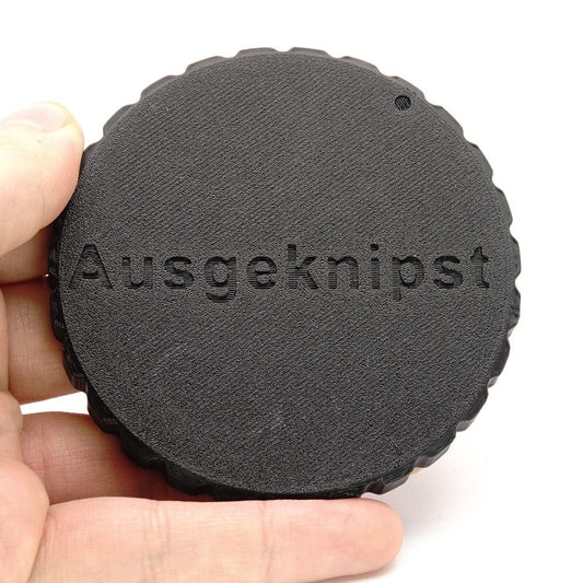 Copriobiettivo posteriore per obiettivi Contax 645 Zeiss